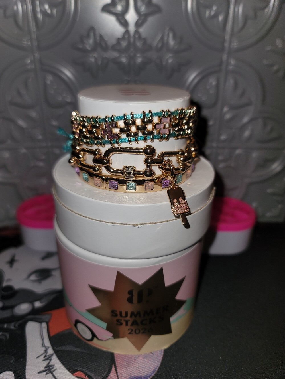NWT- BP Gelato Daydreams. Summer Stacks 2026 Gold Plating - Picture 4 of 6